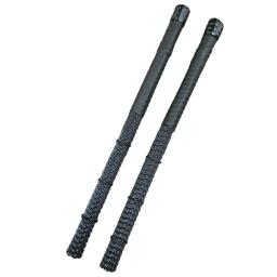 Escova de tambor de náilon cajon tambor escovas varas peças haste de percussão varas 1 pc acessórios preto/branco tambor escova - Image 4