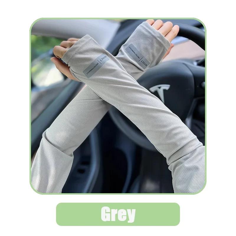 Luvas de proteção solar UV para homens e mulheres, Manga comprida, Luvas de ciclismo, Capa de mão, Proteção solar, Legal, Motociclista, Verão - Image 1
