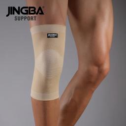 JINGBA-Elastic Nylon Joelheiras para Esportes, Suporte para Basquete, Voleibol Brace, Protetor De Joelho - Image 3