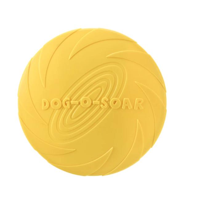 Brinquedo Interativo Aquático para Cães: Disco Voador Flutuante para Treinamento e Diversão