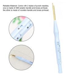 DIY Artesanato Punch Needle Bordados Kits para Adultos e Crianças, Kits Paisagem, Lã Cor Padrão Fio, Artesanato Presente - Image 3