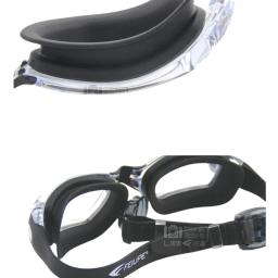 Óculos de natação profissional para homens e mulheres, óculos de silicone, HD, máscara impermeável, lente clara, óculos aquáticos - Image 6