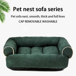 Sofá Conforto Lavável para Cães e Gatos, Camas Aquecidas, Sofá para Dormir, Pad House, Nest Cave, Pequeno, Médio, Grande - Image 2