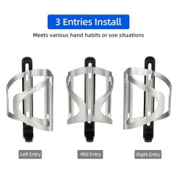 Altura ajustável gaiola de garrafa, MTB Road Ciclismo Water Kettle Holder, Quadro de alumínio, 3 Ends, 72-78mm - Image 2