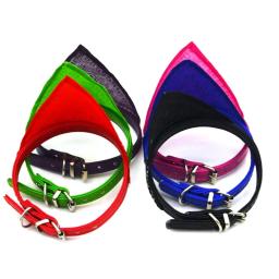 Lenço ajustável do pescoço do animal de estimação do plutônio do colar da bandana do gato e do cão com lenço impresso do triângulo - Image 4