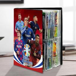 Álbum com porta-cartões para jogador, álbum para jogador de futebol, livro com fichário, melhor para esportes e negociação, 240pcs - Image 3