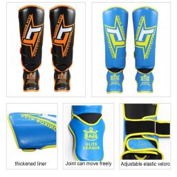 RAJA-Caneleiras Unisex para MMA, Kickboxing, Artes Marciais, Muay Thai, Proteção para Pernas, Kick Sparring Boxe, Equipamento de Taekwondo - Image 4