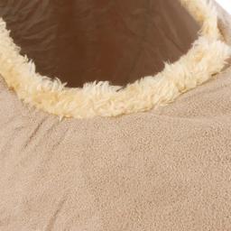 Cama interior dobrável com túnel Tubo de pelúcia Caverna macia do gato Brinquedos multifuncionais para gatos Jogo de estimação elegante - Image 5