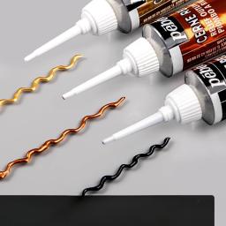 Pigmento de vidro tridimensional delineando caneta, pintura de metal, não assar, impermeável, pintado à mão cerâmica, 3D, 20ml - Image 3