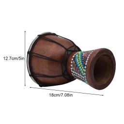Tambor profissional africano, instrumento musical para adultos, tambores de mão para festa, bar, casa, igreja, 4 polegadas, bango - Image 6