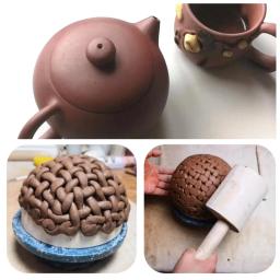 500g argila roxa diy cerâmica pote de argila roxa/conjunto de chá escultura de disparo moldagem manual amassar escultura matérias-primas - Image 6