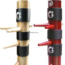 Kung Fu Wing Chun como manequim de madeira especial almofada grossa Wing Chun Kung Fu cabeça de manequim de madeira protege - Image 1