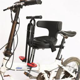 Guardrail de segurança ajustável para bicicleta criança, assento dianteiro do bebê, sela infantil, pedais, encosto para bicicleta, bicicleta elétrica - Image 5