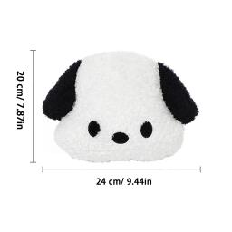 Cute Cartoon Car Encosto De Cabeça, Pescoço Travesseiro, Cão De Pelúcia, Confortável, Quatro Estações, Geral Encosto De Cabeça Do Carro, 1Pc - Image 5