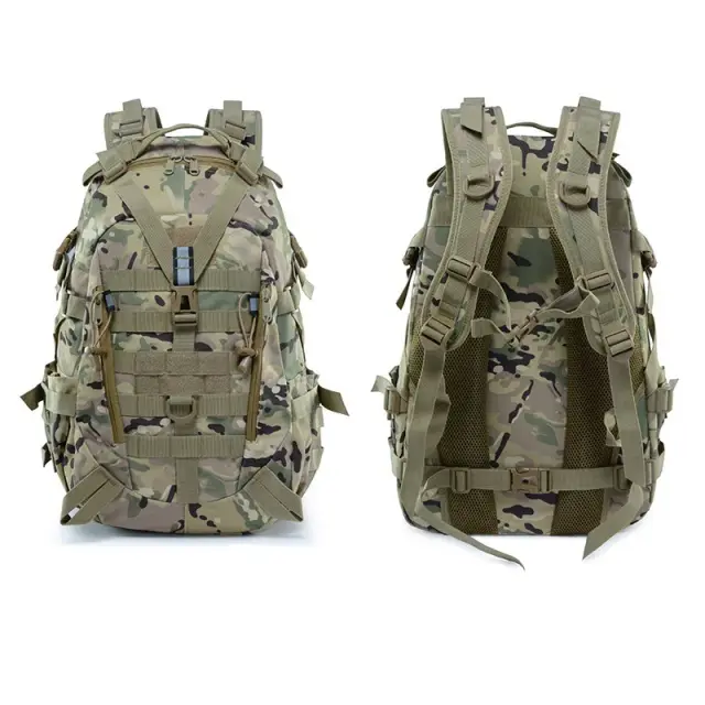 Mochila Impermeável para Camping e Aventura - Molle, Escalada, Trekking, Pesca e Caça