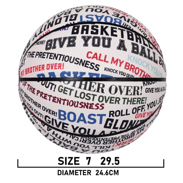 Basquete PU Macio Mudança de Cor Tamanho 7