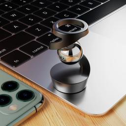 Desktop Stress Relief Toy para Adultos, liga de alumínio Descompressão, Hipnose Rotary Gyro Fingertip Kinetic Levitating Spinner, Presente - Image 3