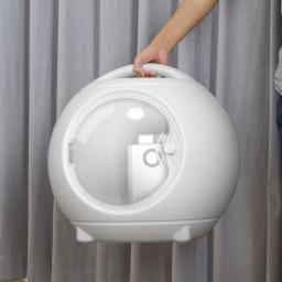 Caixa de secagem inteligente para animais de estimação, Secador totalmente automático para cães e gatos, Secador de cabelo silencioso para cães pequenos, Secador de cabelo para cães e gatos - Image 3