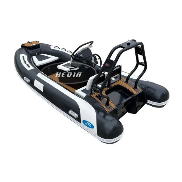 Rib Boat CE RHIB de Alumínio Inflável para Pesca com Remo – Casco Rígido Dobrável e Alta Velocidade 360 e 390 Deep-V à Venda