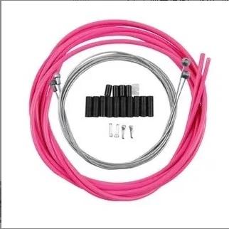 1 conjunto de cores múltiplas habitação linha velocidade variável núcleo universal conjunto bicicleta mountain bike linha freio conjunto peças da bicicleta - Image 1