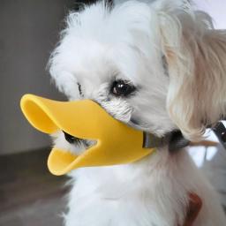 Silicone Duck Mouth Muzzles para animais de estimação, máscara para cães, anti mordida, parar de latir, cão pequeno e grande - Image 3