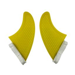 UPSURF-2 Fins Surf Board, 2 aletas, Kee Fin, abas duplas, 2 aleta, Honeycomb Paddleboard, Acessórios de Suring, 2pcs por conjunto - Image 2
