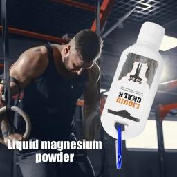 Pó para levantamento de peso, esportes de giz líquido, magnésio, antiderrapante, aperto de creme para escalada, academia, fitness, 50ml - Image 3