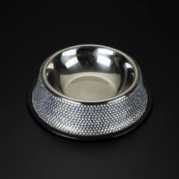 Tigela aço inoxidável para cães, tigela alimentadora água para alimentos para animais estimação com ferramenta - Image 2