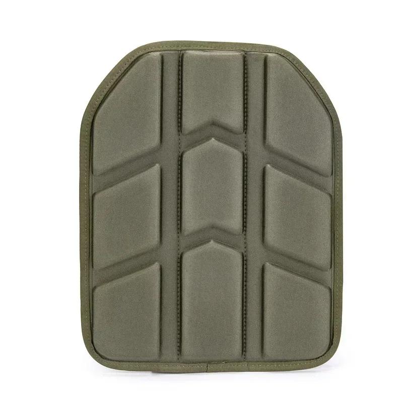 Almofada de colete tático moldado removível para jogo de paintball colete tático placa transportadora almofada 26x33cm - Image 1