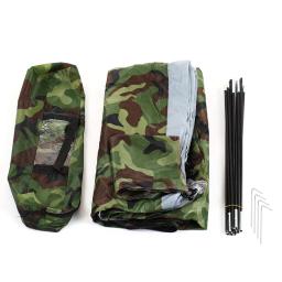 Waterproof Camping Tent, Windproof, UV Sunshade Canopy, única camada, Outdoor Equipamentos Camuflagem portátil, 1 ou 2 Pessoa - Image 6