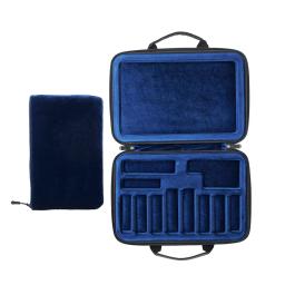 Bolsa de armazenamento universal para saxofone, cabeça de flauta, boquilha, acessórios musicais, armazenamento, apto para soprano, alto, sax tenor, 12pcs - Image 6