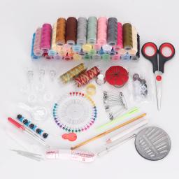 Kit De Costura De Viagem Portátil com Fios, Agulhas, Tesoura, Fita, Medida, Botões, DIY, Bordados, Trabalho Manual, Conjunto De Ferramentas De Costura - Image 2