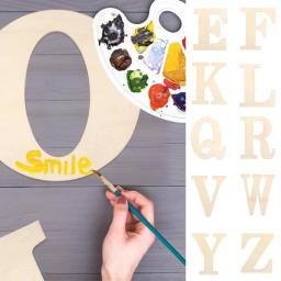 Letras De Madeira Para Decorações De Parede, Artesanato De DIY, Nome Do Alfabeto, Palavra Arte, Berçário, Crianças, Quarto Do Bebê, Festa De Casamento, Decoração De Casa, 30cm - Image 1