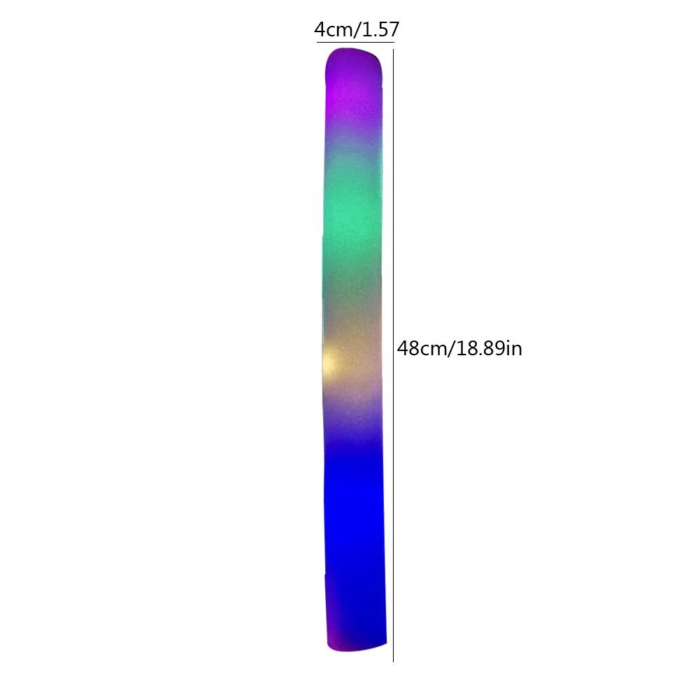 1-50pcs Bastões Brilhantes com Gancho Luz de Fluorescência de 6 polegadas para Caminhadas Acampamento Ao Ar Livre Bastões de Luz de Festa de Concerto de Emergência - Image 1