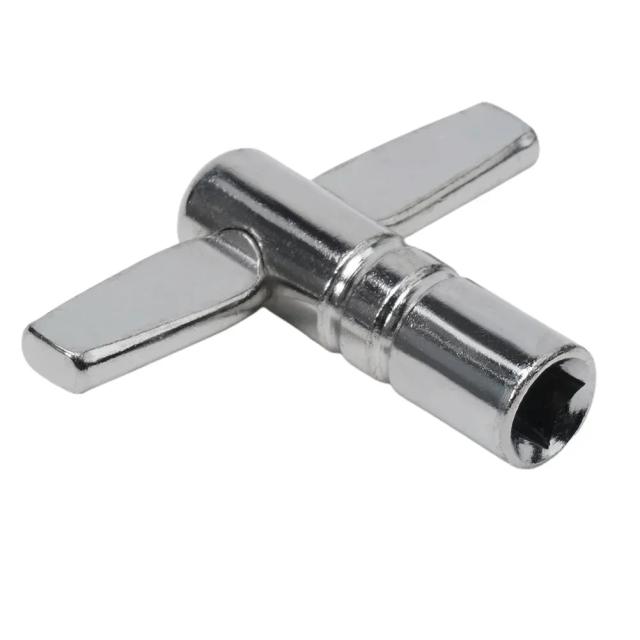 Conjunto Completo de Tambor com Chave de Quatro Cantos, Baquetas e Afinador de Pele - Instrumento Musical Sólido e Durável