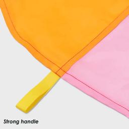 Rainbow Parachute Toys para crianças, Saco de salto, Bounce Play Mat, Guarda-chuva ao ar livre, Desenvolvimento esportivo, Diâmetro quente, 2m, 3m - Image 6