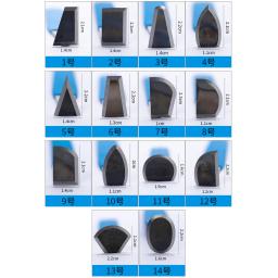 Cerâmica Tungsten Aço Repair Faca, Cerâmica, Argila, Carving Tool, Escultura Artesanato, Body Trowel, Gravura, aparar, Modelando Tools, 1Pc - Image 3