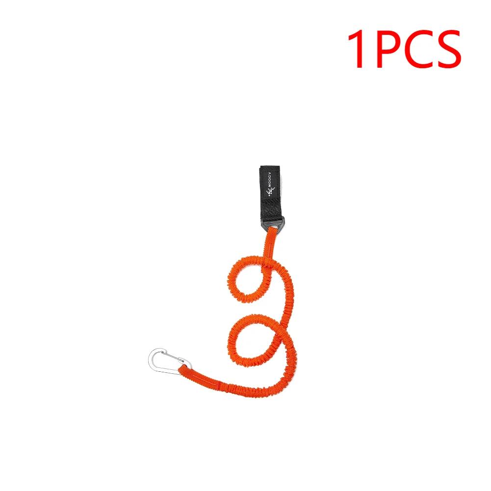 Trela de remo de caiaque ajustável, corda elástica de remo de caiaque, cordão enrolado extensível, acessórios para barco a remo, 1-5 peças - Image 1