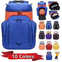 Grande mochila esportiva com compartimento de bola, saco de basquete, escola, futebol, basquete, meninos, novo, 10 cores - Image 1