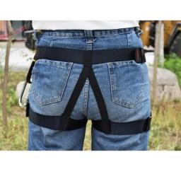 Arnês de escalada ao ar livre, esportes profissionais, suporte de cintura, meio corpo, cinto de segurança, sobrevivência aérea, ferramentas de montanha - Image 4
