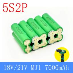 2S1P 1S3P 3S2P 4S2P 5S2P 8.4V 3.7V 10.8V 16.8V 18V MJ1 bateria 18650 3500mAh bateria para 18V chave de fenda bateria - Image 1