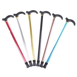 Bastão de caminhada antiderrapante, bengala ajustável, 2 seções, estável, altura 75-90cm, 1 pc - Image 4