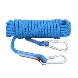 Tomshoo-Corda de Escalada para Resgate de Incêndio, Escape, Exterior, Estática, Resgate, Acessórios de Escalada, 10mm, 10m, 20m, 30m - Image 1
