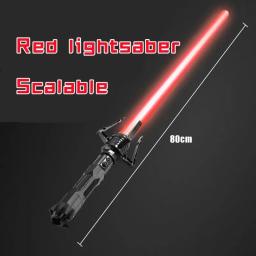 Nova espada laser quente brinquedo estrela luz espada luminosa haste fluorescente haste laser espada das crianças brinquedo presente de guerra brinquedos ao ar livre escaláveis - Image 6