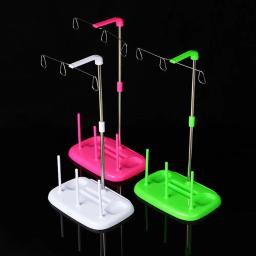 Suporte para linha de costura para bordado, Wire Rack, Thread Organizer, DIY, ferramentas domésticas, acessórios, 3 Spool - Image 2
