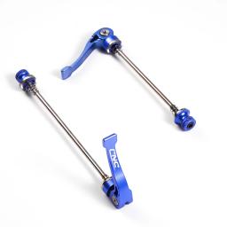 Chooee acessórios de bicicleta, liberação rápida de bicicleta, espetos de cubo de roda de ciclismo de estrada mtb, conjunto traseiro dianteiro, alavanca de alumínio de eixo de aço qr - Image 2