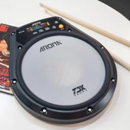 Aroma Ajustável Eletrônico Dumb Drum Pad, Metrônomo Digital com Metrônomo, Contagem, Speed Practice Mode - Image 3