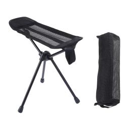 Cadeira dobrável portátil de acampamento ao ar livre reclinável preguiçoso retrátil apoio para os pés perna resto para caminhadas pesca piquenique - Image 4