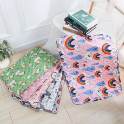 Lavável Pet Pee Pad, Tapete de fraldas reutilizáveis, Tapetes para cães, cama para cães, urina, treinamento, quatro estações - Image 4