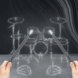 Bateria eletrônica portátil de ar com baquetas e pedais, kit de bateria para iniciantes e crianças, adultos praticam - Image 2